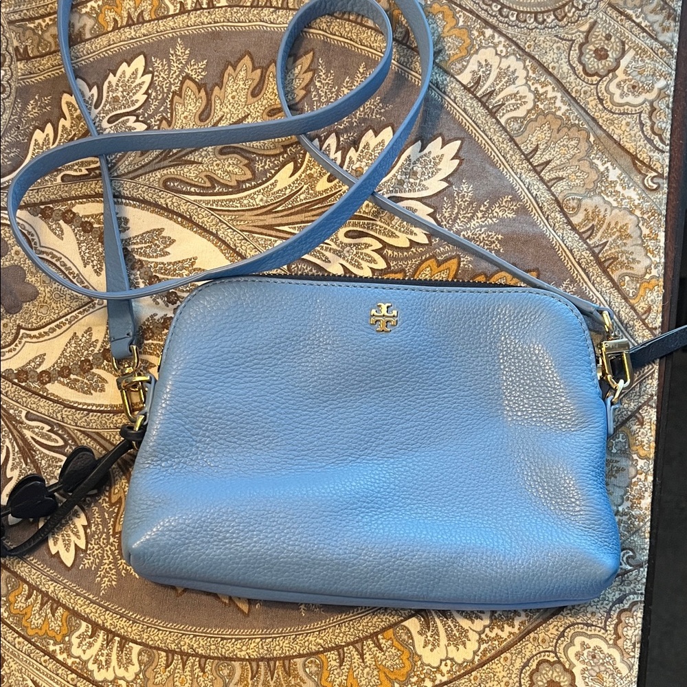Tory Burch Sky Blue Crossbody Bag